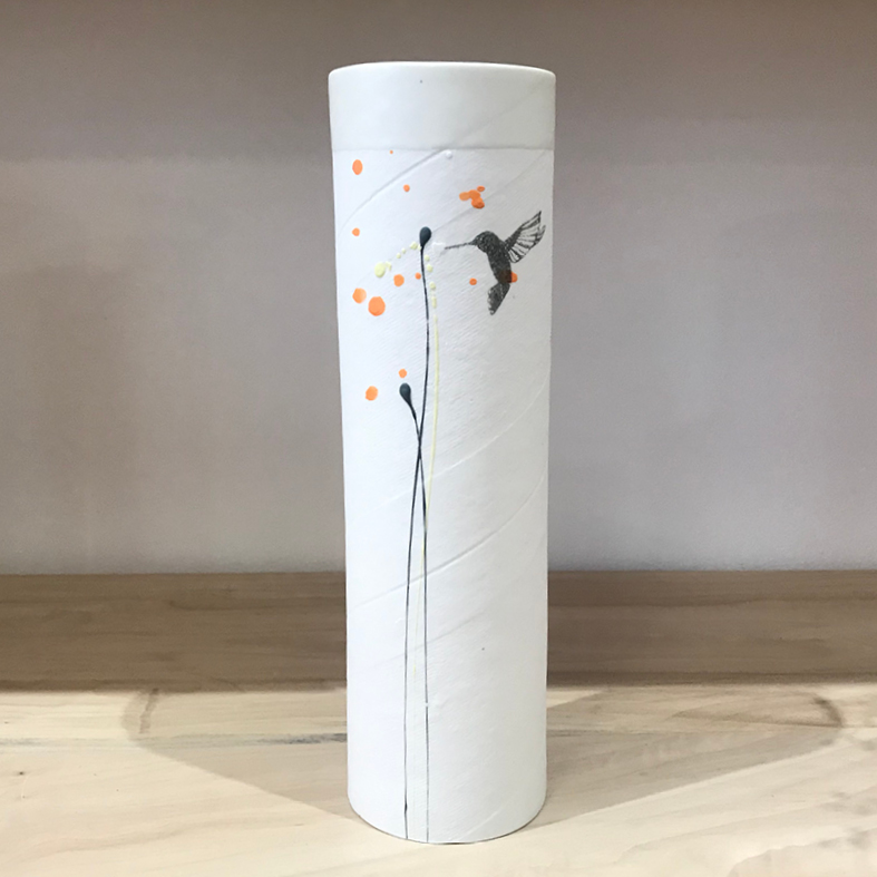 Grand vase Céline Moissinac - Colibri 2