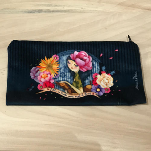 Trousse écolière illustrée Atelier de Noémie - Romance