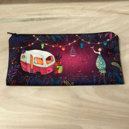 Trousse écolière illustrée Atelier de Noémie - Bohème